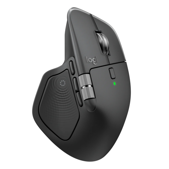 Mouse Inalámbrico Logitech MX Master 4 8 Botones Bluetooth Grafito (910-007565)