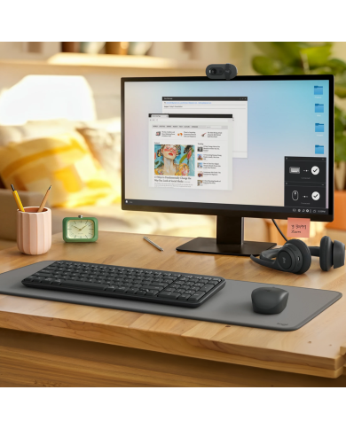 Teclado Inalámbrico Logitech K250 Compact Español Bluetooth Grafito (920-013445)