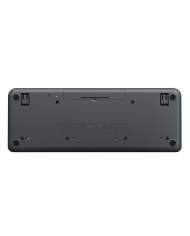 Teclado Inalámbrico Logitech K250 Compact Español Bluetooth Grafito (920-013445)