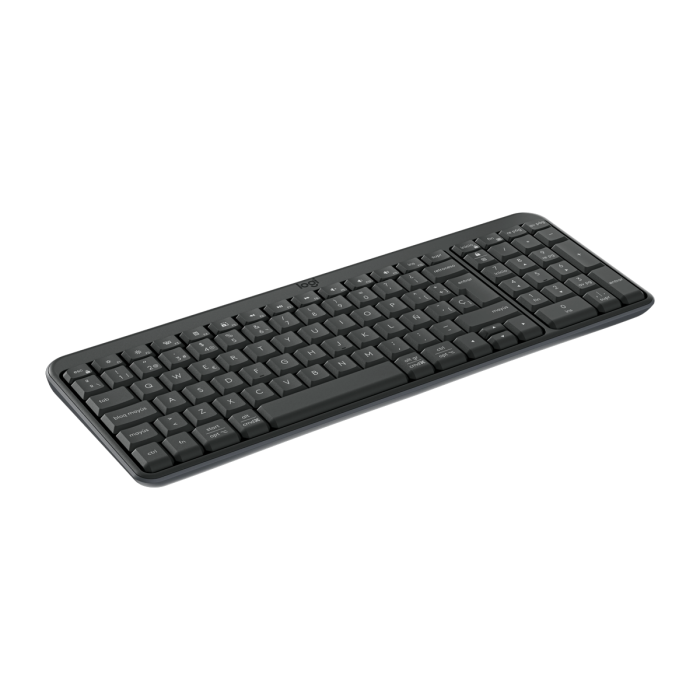 Teclado Inalámbrico Logitech K250 Compact Español Bluetooth Grafito (920-013445)