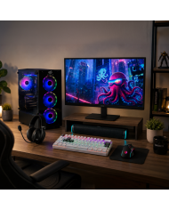 PC Snake Gamer Víbora V2 AMD Ryzen 5 5600GT + Monitor Samsung 22” + Setup Completo