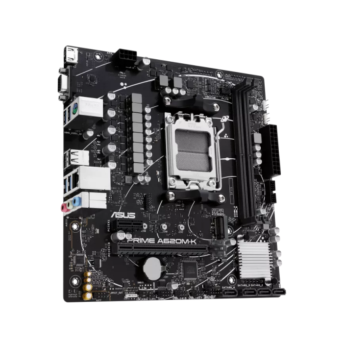 Placa Madre Asus A620M-K Prime AMD Micro ATX DDR4 PCIe 4.0 M.2 (90MB1F40-M0EAY0)
