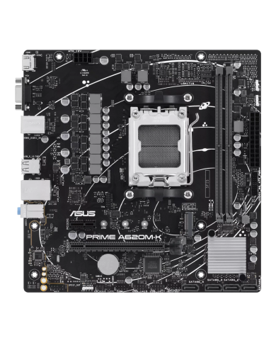 Placa Madre Asus A620M-K Prime AMD Micro ATX DDR4 PCIe 4.0 M.2 (90MB1F40-M0EAY0)