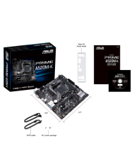 Placa Madre Asus A520M-K Prime AMD Micro ATX DDR5 PCIe 3.0 M.2 (90MB1500-M0EAY0)