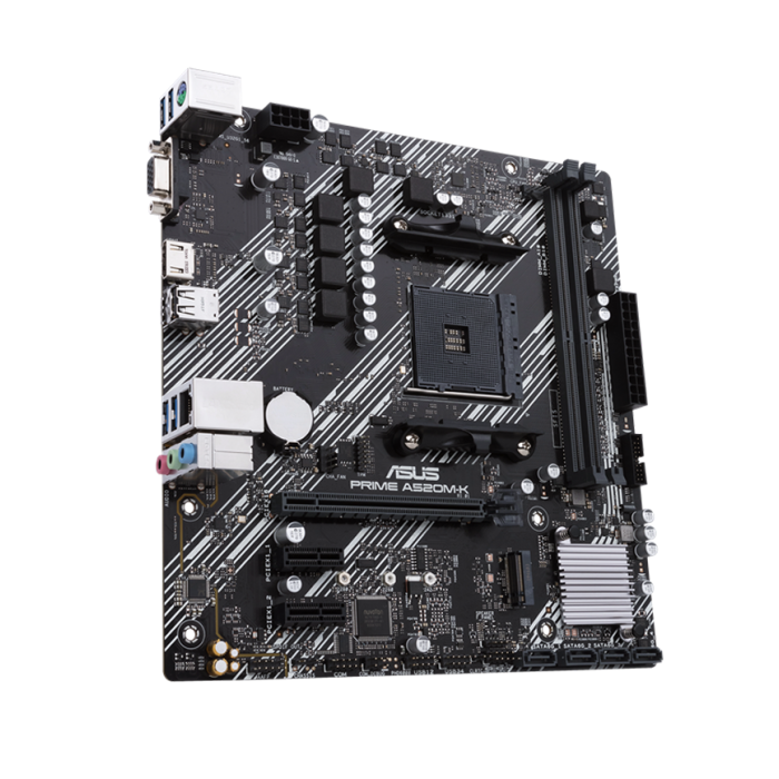 Placa Madre Asus A520M-K Prime AMD Micro ATX DDR5 PCIe 3.0 M.2 (90MB1500-M0EAY0)