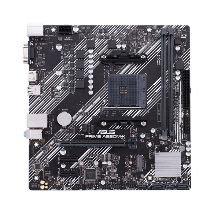 Placa Madre Asus A520M-K Prime AMD Micro ATX DDR5 PCIe 3.0 M.2 (90MB1500-M0EAY0)