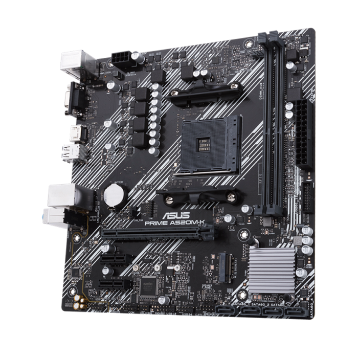 Placa Madre Asus A520M-K Prime AMD Micro ATX DDR5 PCIe 3.0 M.2 (90MB1500-M0EAY0)
