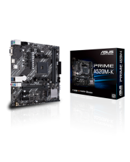 Placa Madre Asus A620M-K Prime AMD Micro ATX DDR4 PCIe 4.0 M.2 (90MB1F40-M0EAY0)