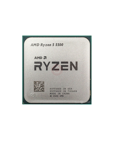 Procesador AMD Ryzen 5 5500 AM4 3.6Hz, 6-Cores, 12-Hilos, 65W, Radeon Graphics