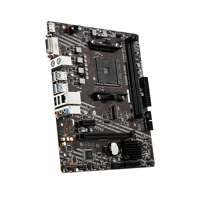 Placa Madre MSI A520M-A PRO AMD Micro ATX DDR4 PCIe 3.0 M.2 (911-7D14-020)