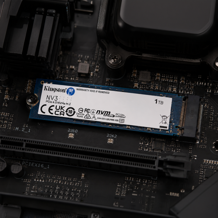 SSD Kingston NV3 1TB M.2 NVMe PCIe 4.0 Gen4 6000MB/s