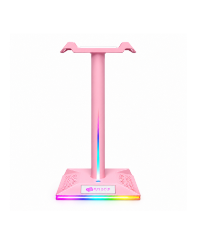 Soporte para Audífonos Snake Gamer Najash Pinkker NJ395 RGB USB