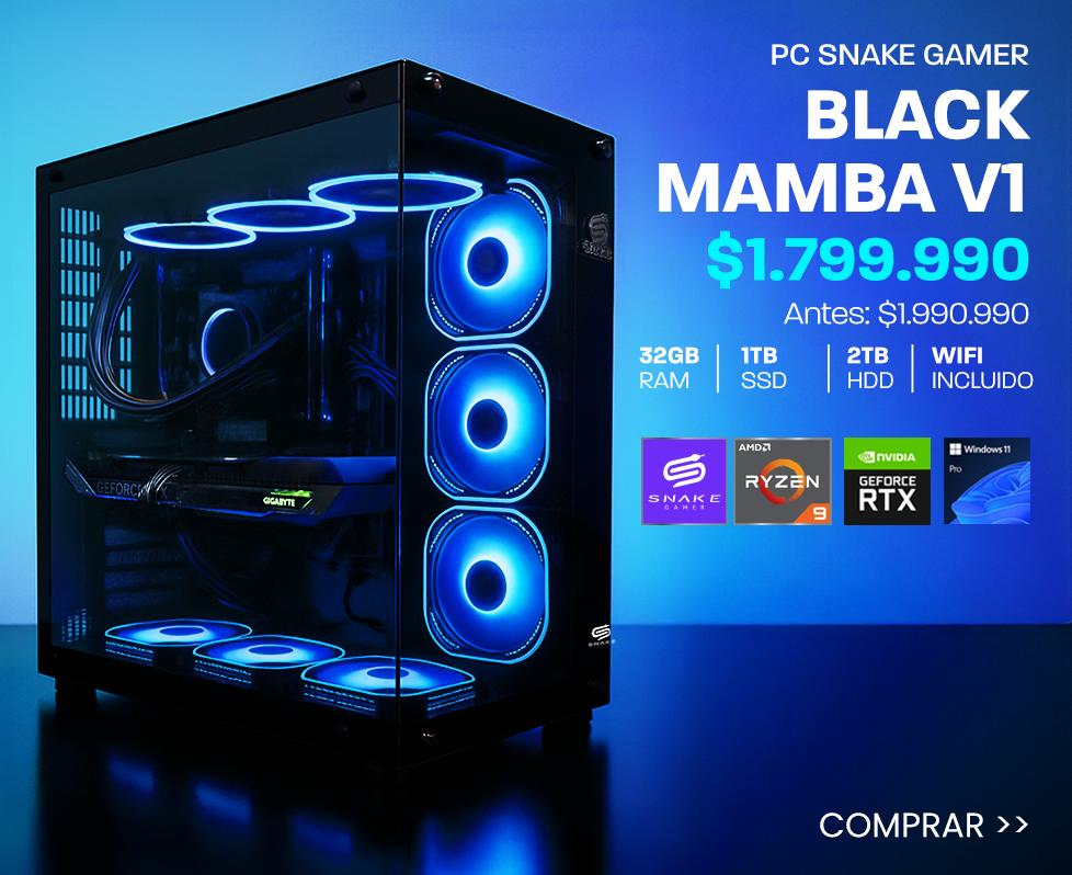PC Snake Gamer Black Mamba Ryzen 9 7900X