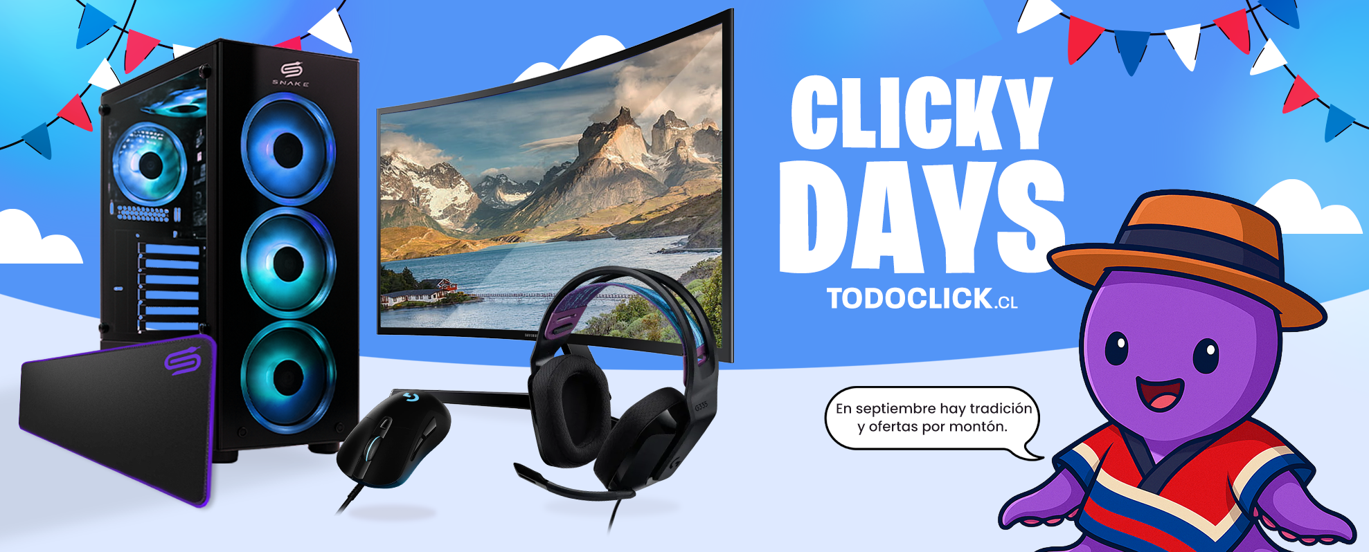 Clicky Days Septiembre