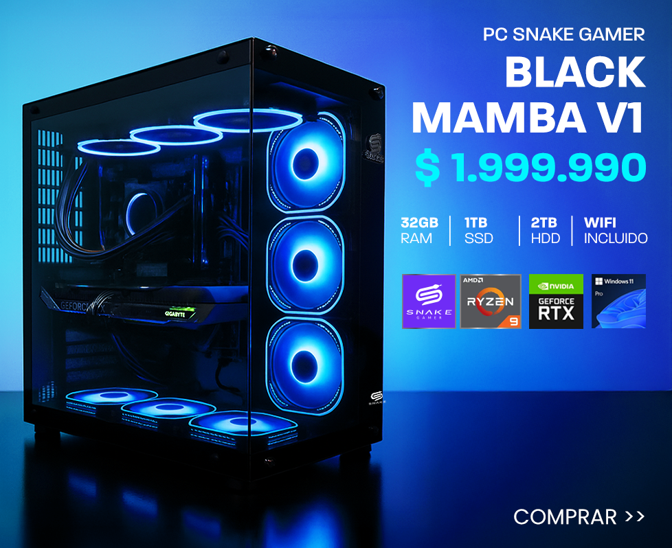 PC Snake Gamer Black Mamba Ryzen 9 7900X