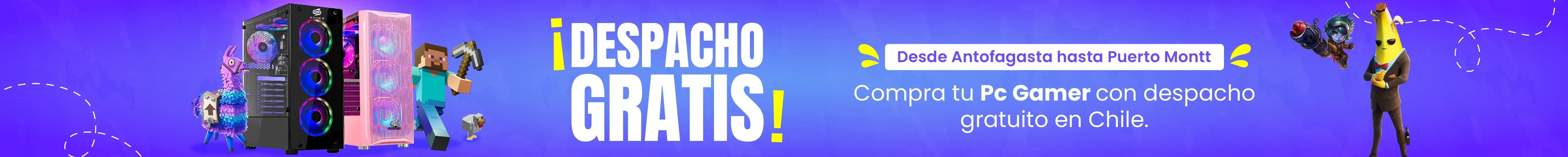 Despacho Gratis PC Gamer en Todo Chile